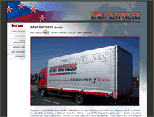 Tablet Screenshot of e-express.cz